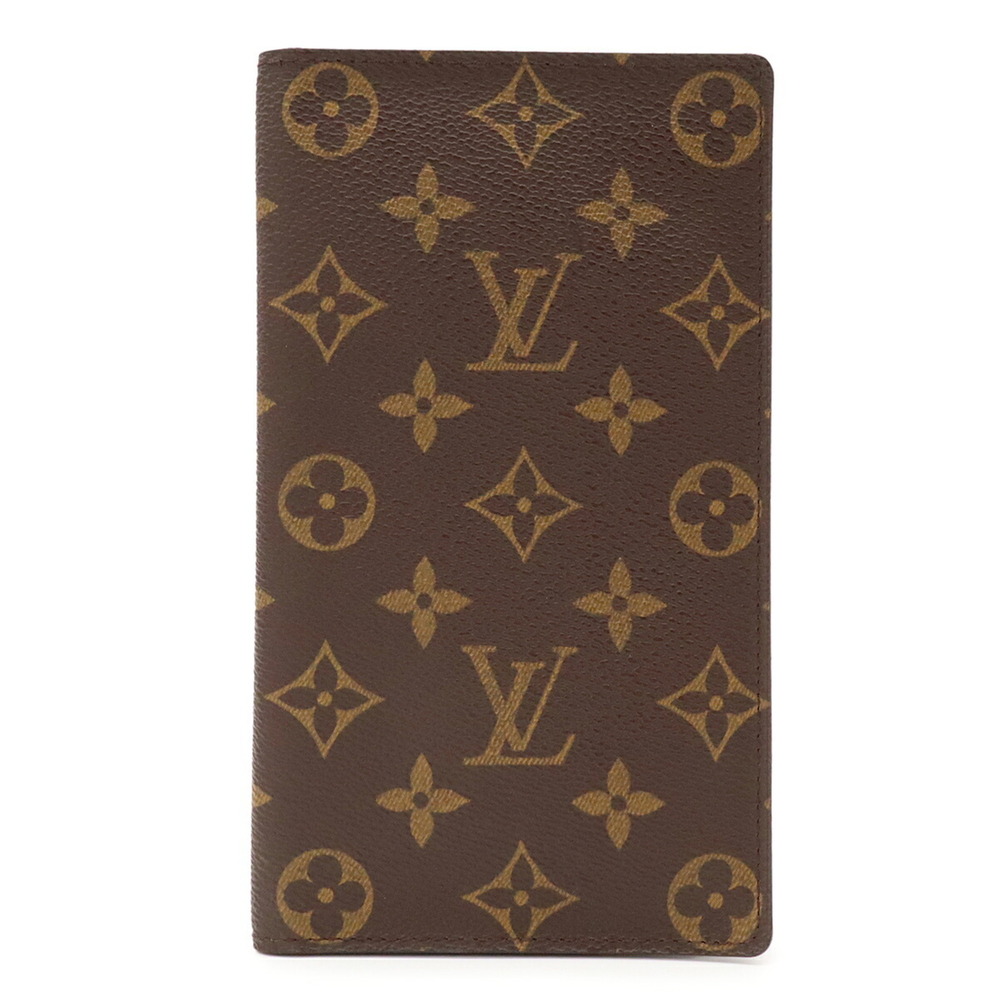 LOUIS VUITTON Louis Vuitton Monogram Porte Chequier Carte Credit Bi-fold Long...